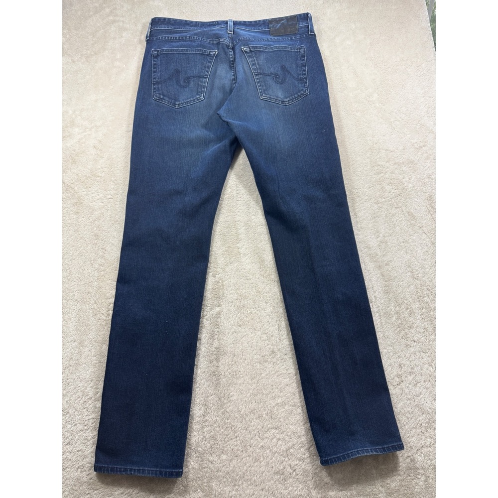 AG Adriano Goldschmied Mens The Everett Slim Straight Jeans 33x34 Meas: 34x34 - Picture 3 of 8